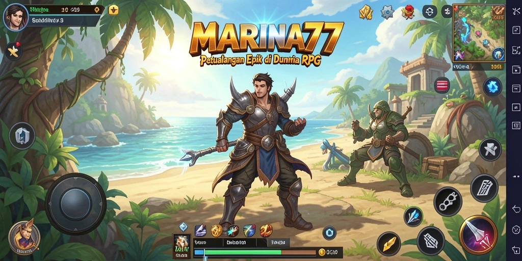 Tampilan gameplay <strong>MARINA77</strong> yang menarik dan seru di dunia RPG.